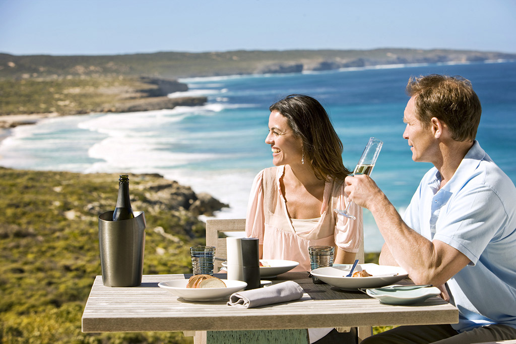 Southern Ocean Lodge, Kangaroo Island - crédito Tourism Australia