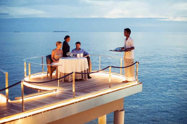 Refúgios de luxo nas Ilhas Maldivas