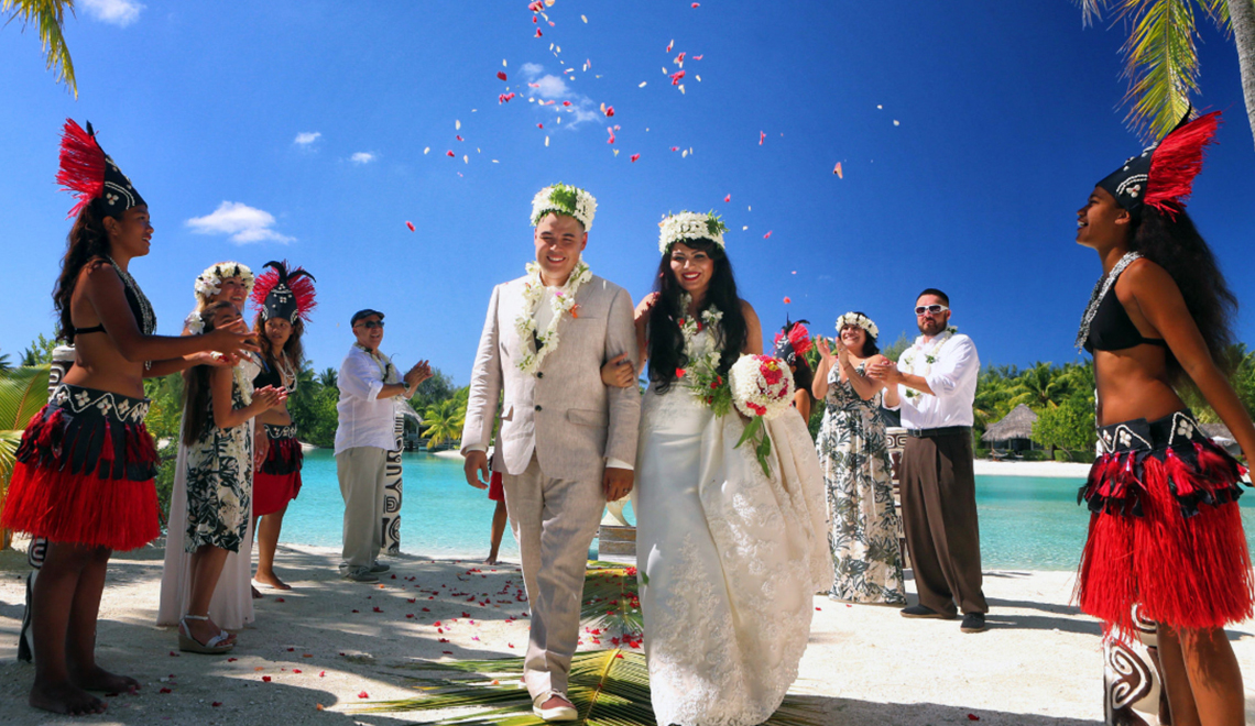 casamento em Bora Bora