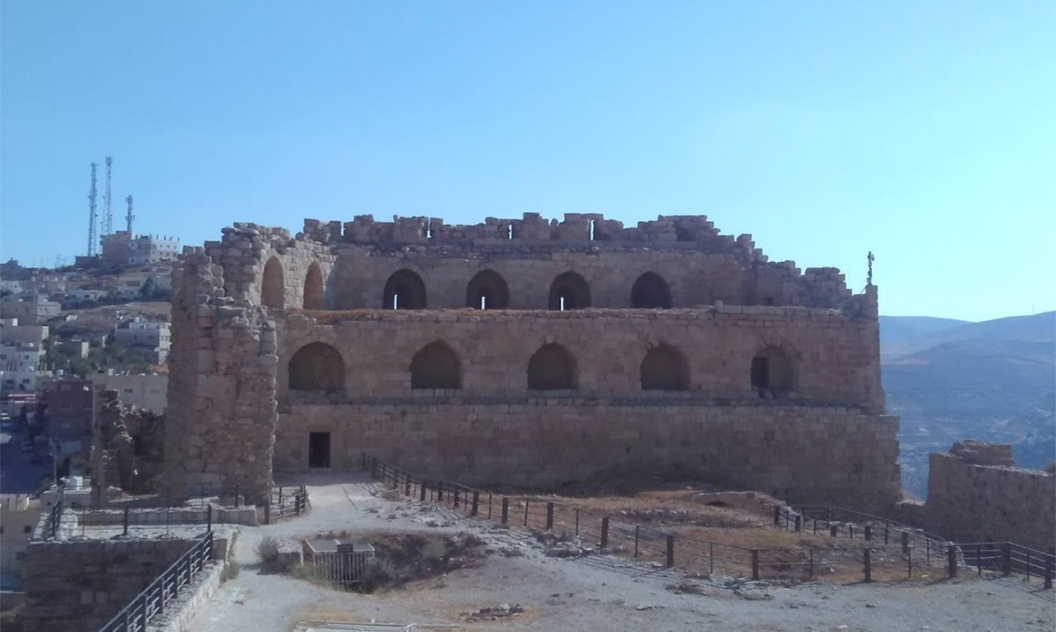 Castelo de Kerak Jordânia
