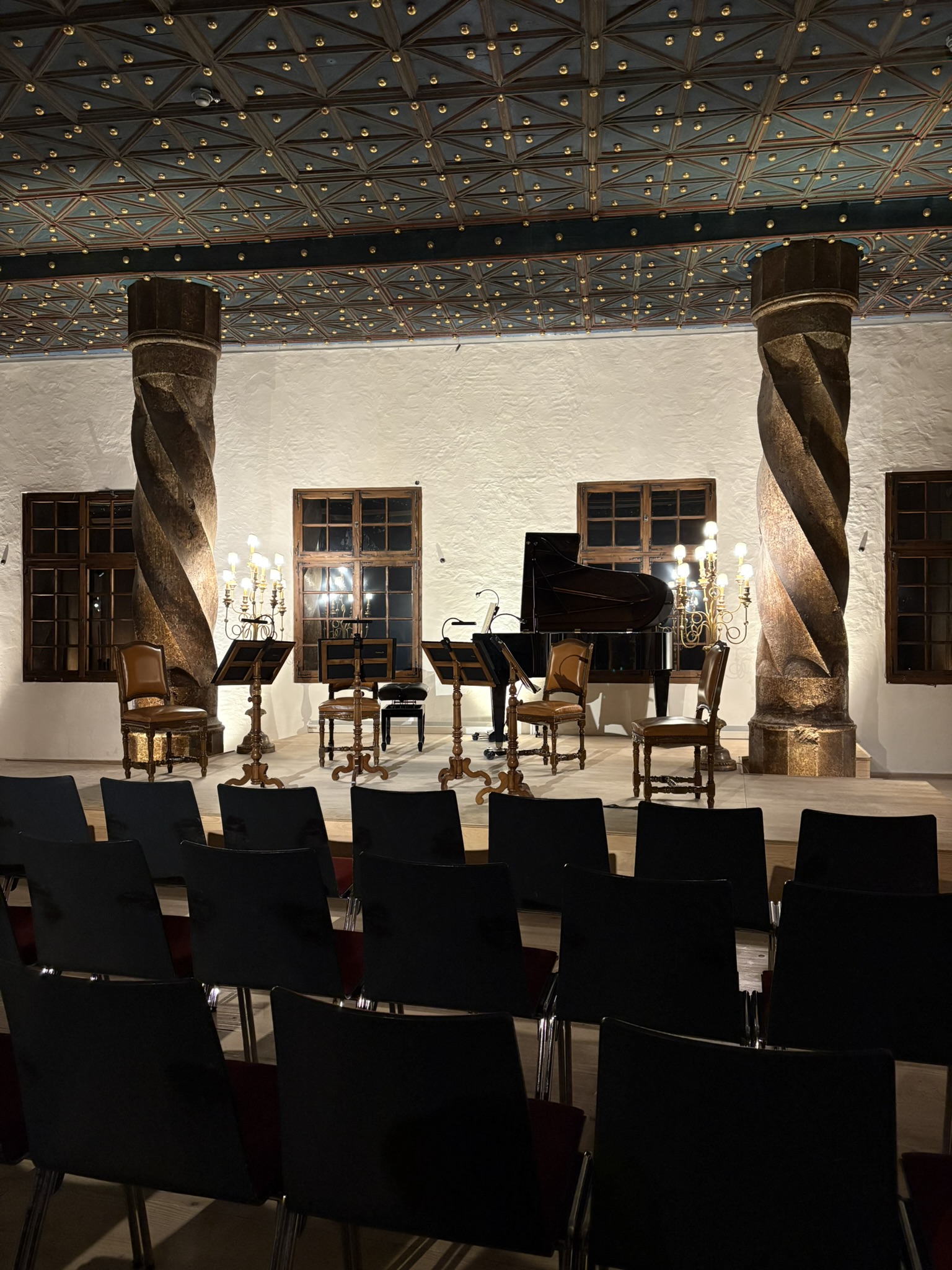 Sala de Concerto na Fortaleza Hohensalzburg