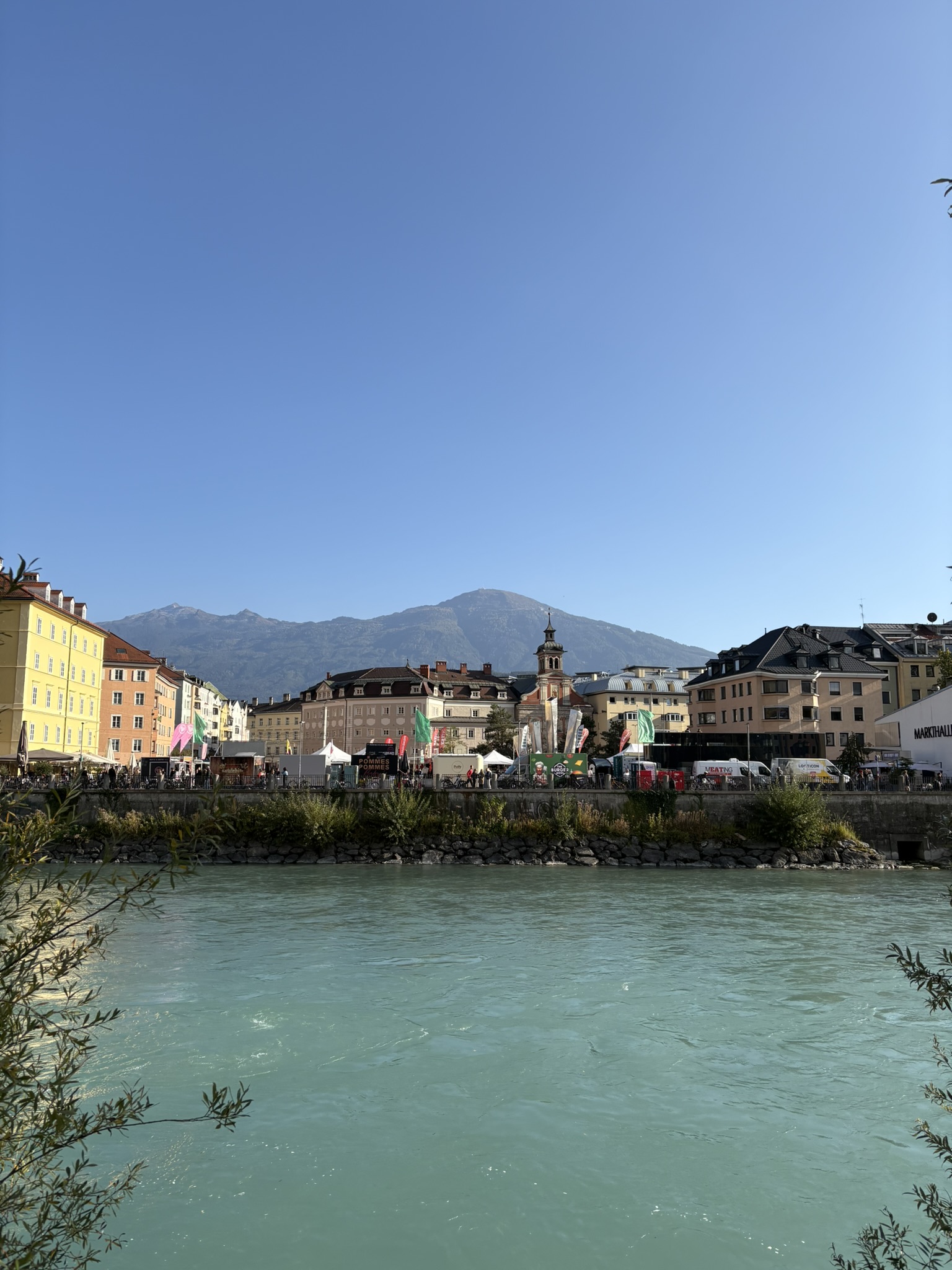Vista para a cidade de Innsbruck
