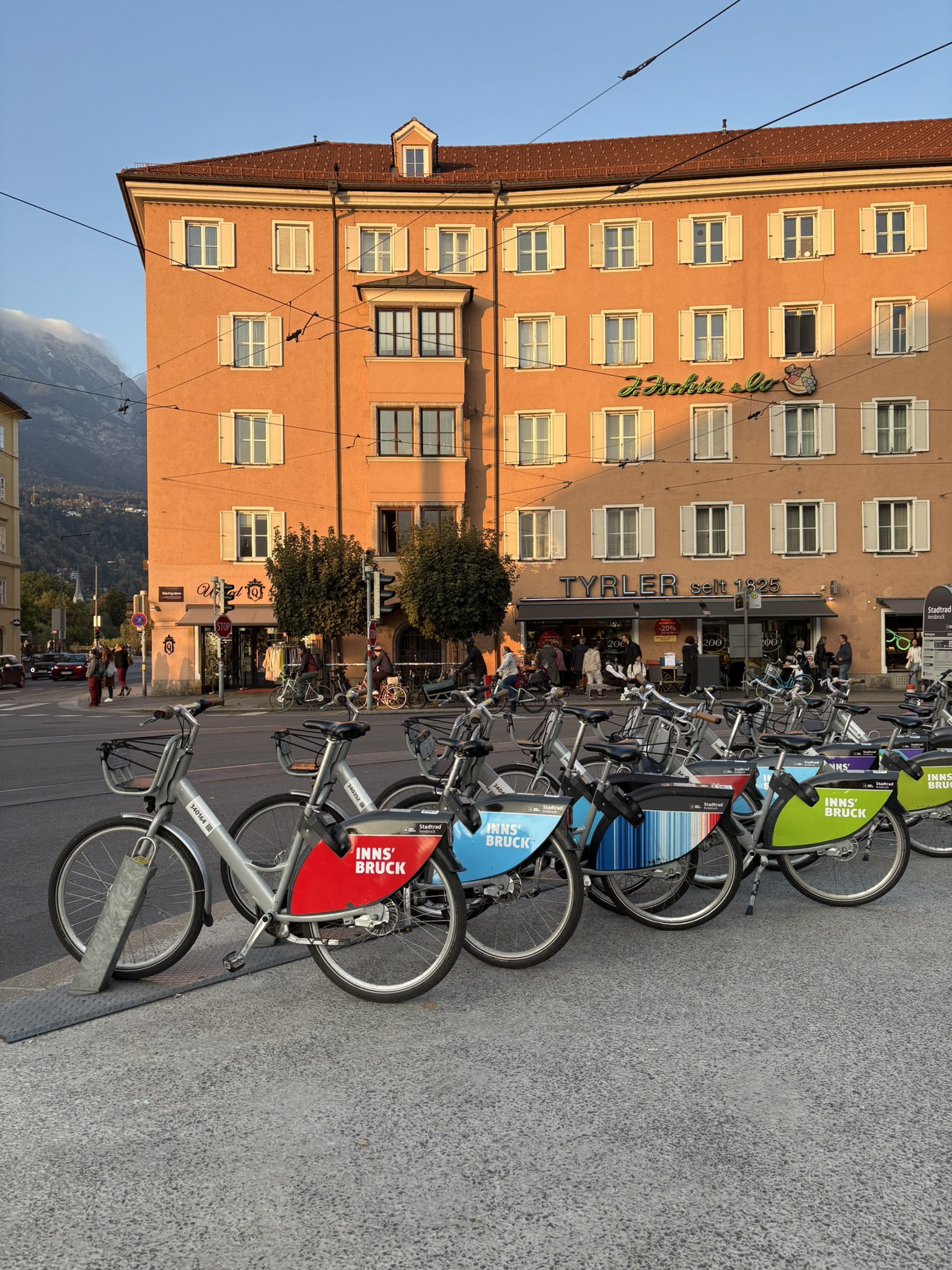 Bicicletas mil em Innsbruck